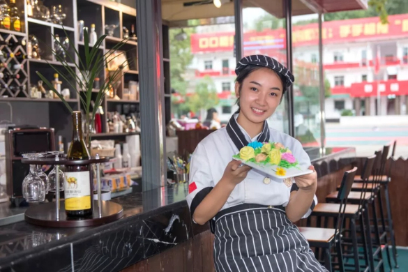 谢玲同学在新东方