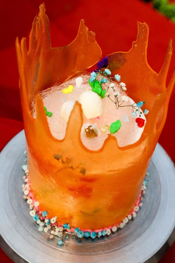 山东新东方“石头先生的烤炉”杯整体艺术蛋糕PK赛学生作品